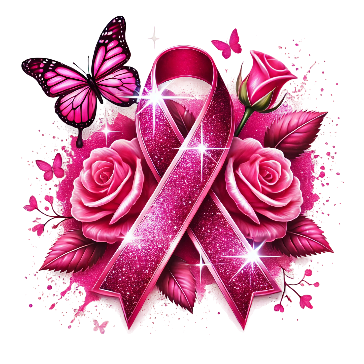 T-Shirt Pink Ribbion